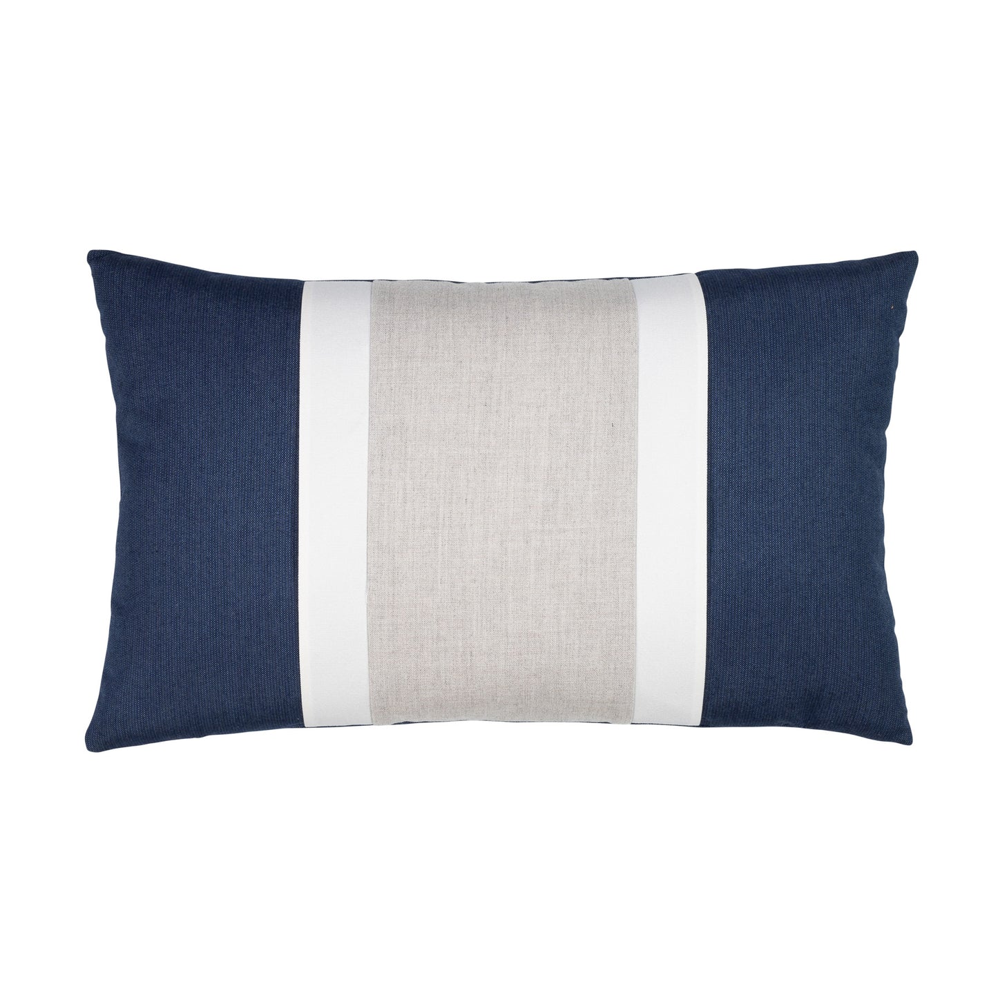 Elaine Smith Nevis Indigo Lumbar Pillow, image 1