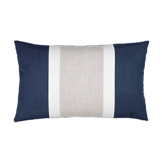 Elaine Smith Nevis Indigo Lumbar Pillow