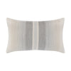 Elaine Smith Ombre Grigio Lumbar Pillow