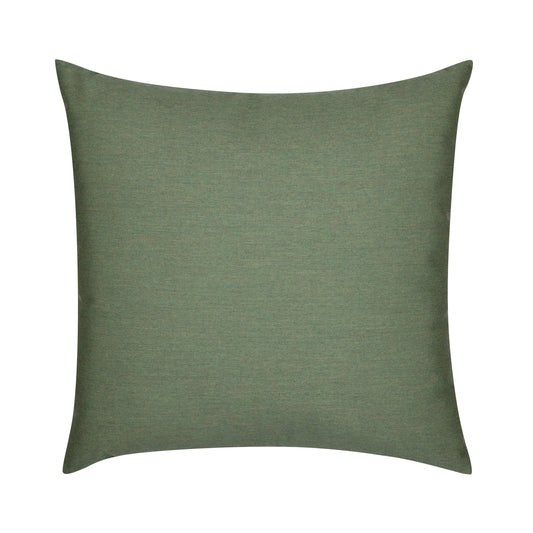 17" Square Elaine Smith Pillow  Canvas Fern