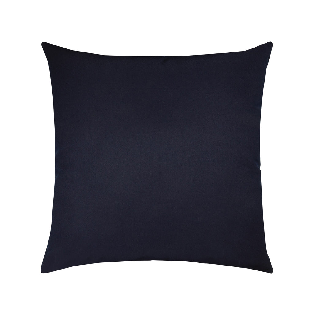 Elaine Smith Pillow 17 Square Canvas Navy