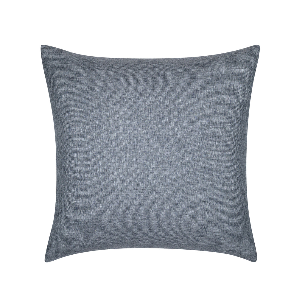 Elaine Smith Pillow 17 Square Solid Denim