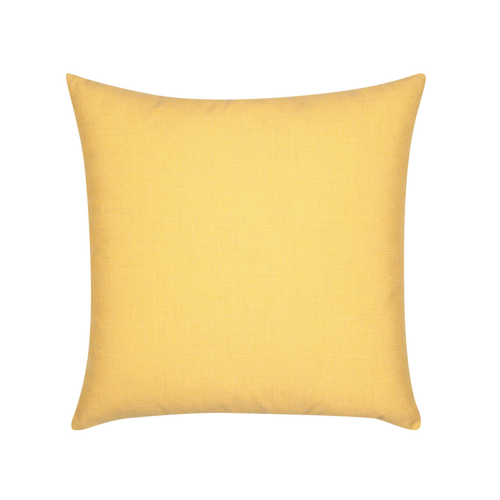 Elaine Smith Pillow 17 Square Solid Lemon