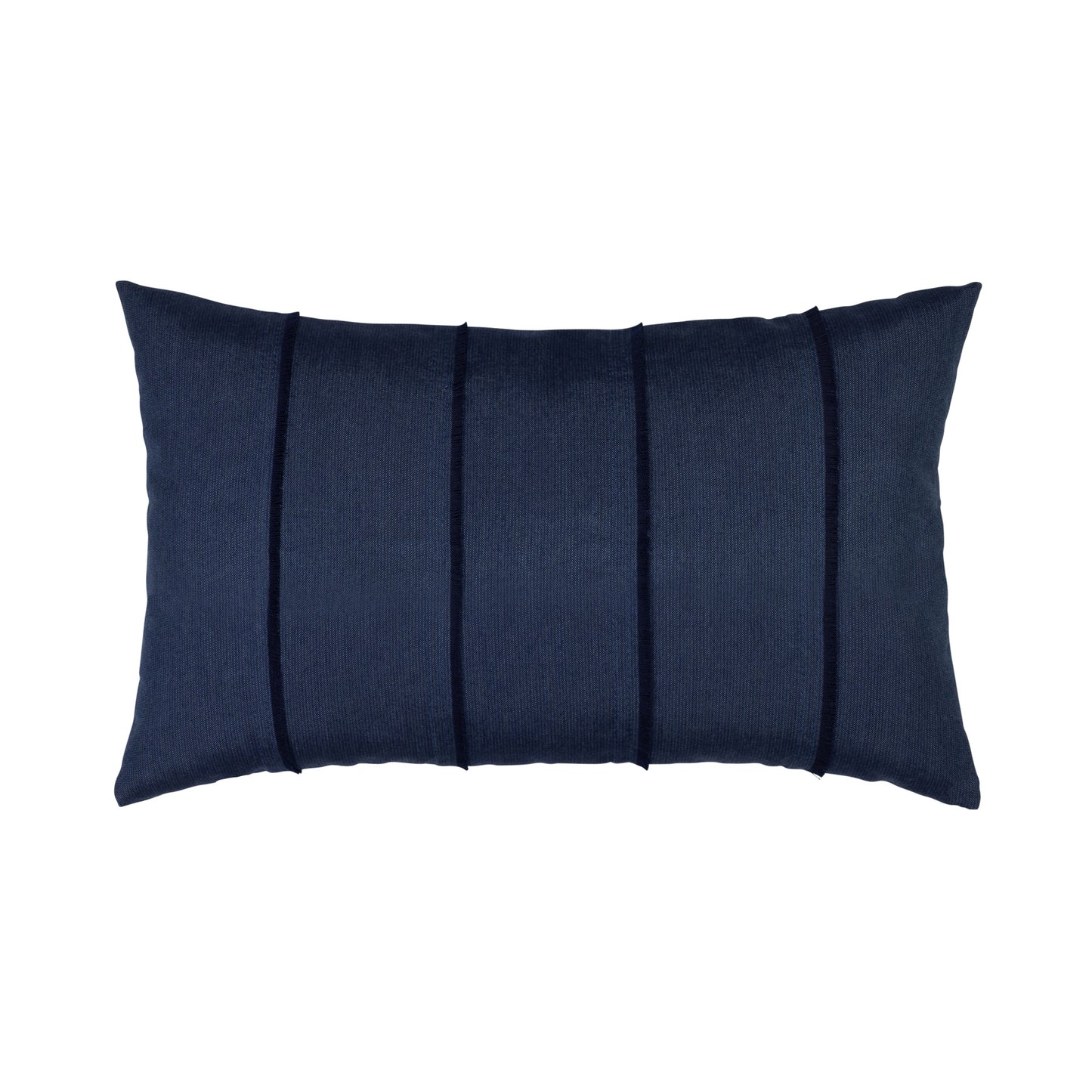 Elaine Smith Quadrille Indigo Lumbar Pillow, image 1