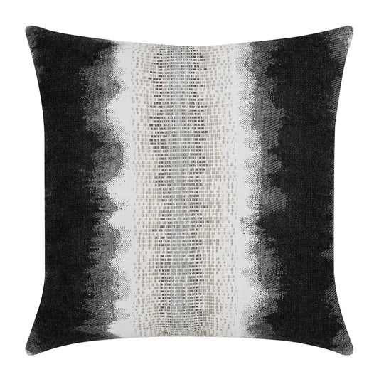 20" Square Elaine Smith Pillow  Resilience Charcoal