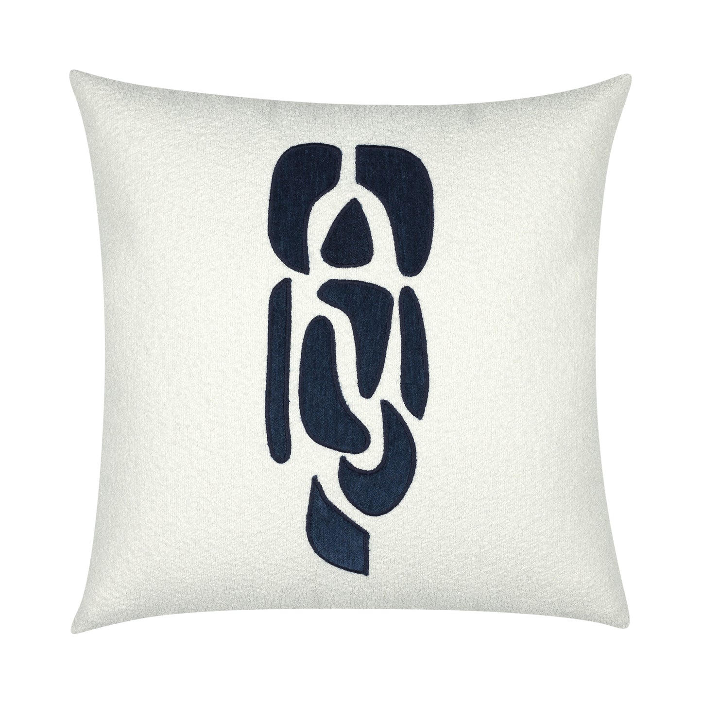 20" Square Elaine Smith Pillow Resonate Indigo, image 1