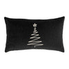 Elaine Smith Silent Night Noir Lumbar Pillow