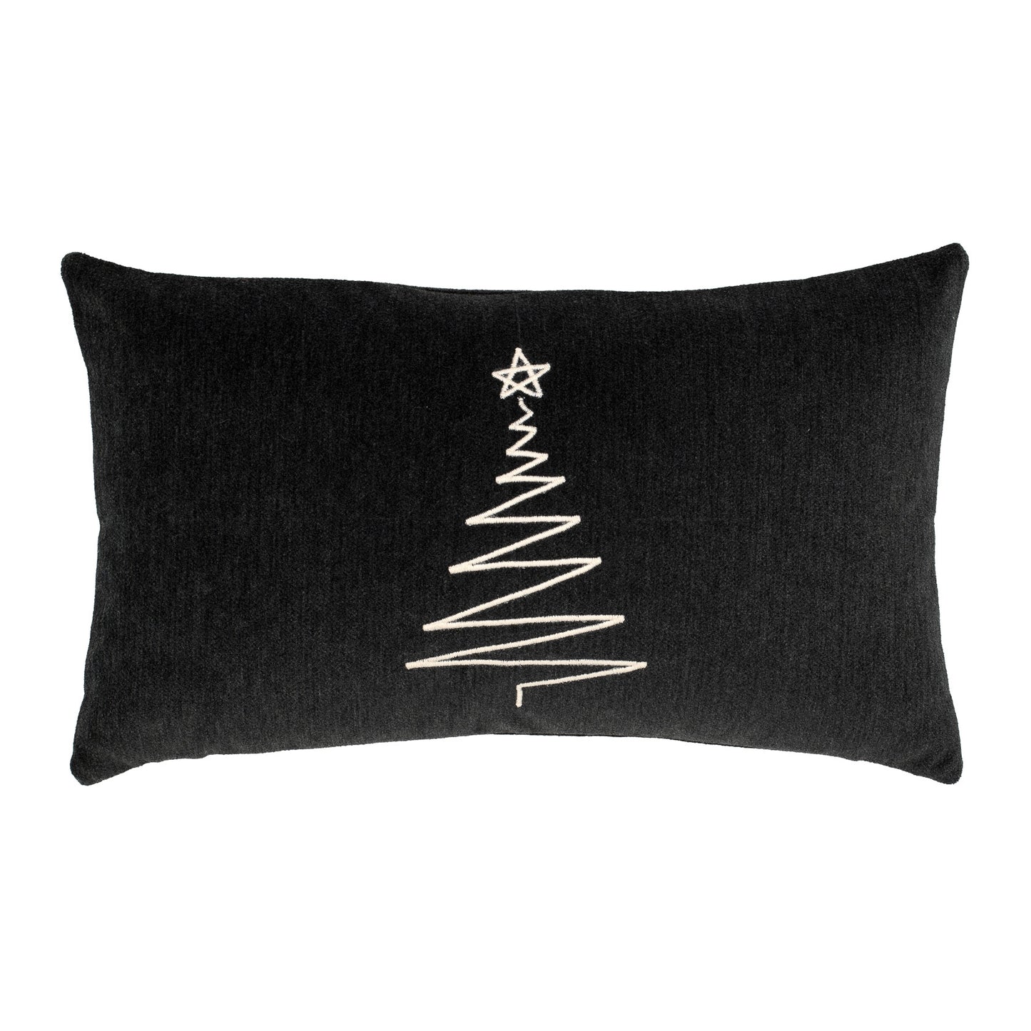 Elaine Smith Silent Night Noir Lumbar Pillow, image 1