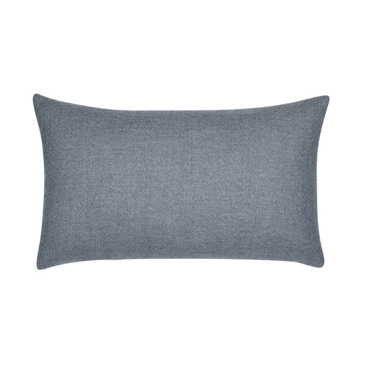 Elaine Smith Solid Denim Lumbar Pillow