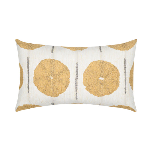 Elaine Smith Solstice Gold Lumbar Pillow