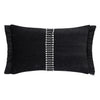 Elaine Smith Splendor Charcoal Lumbar Pillow