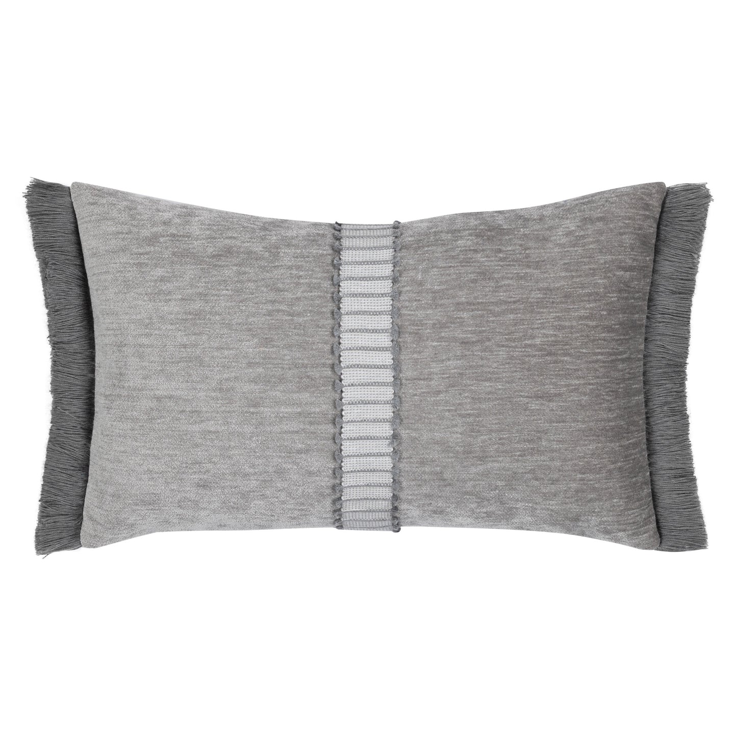 Elaine Smith Splendor Pewter Lumbar Pillow, image 1