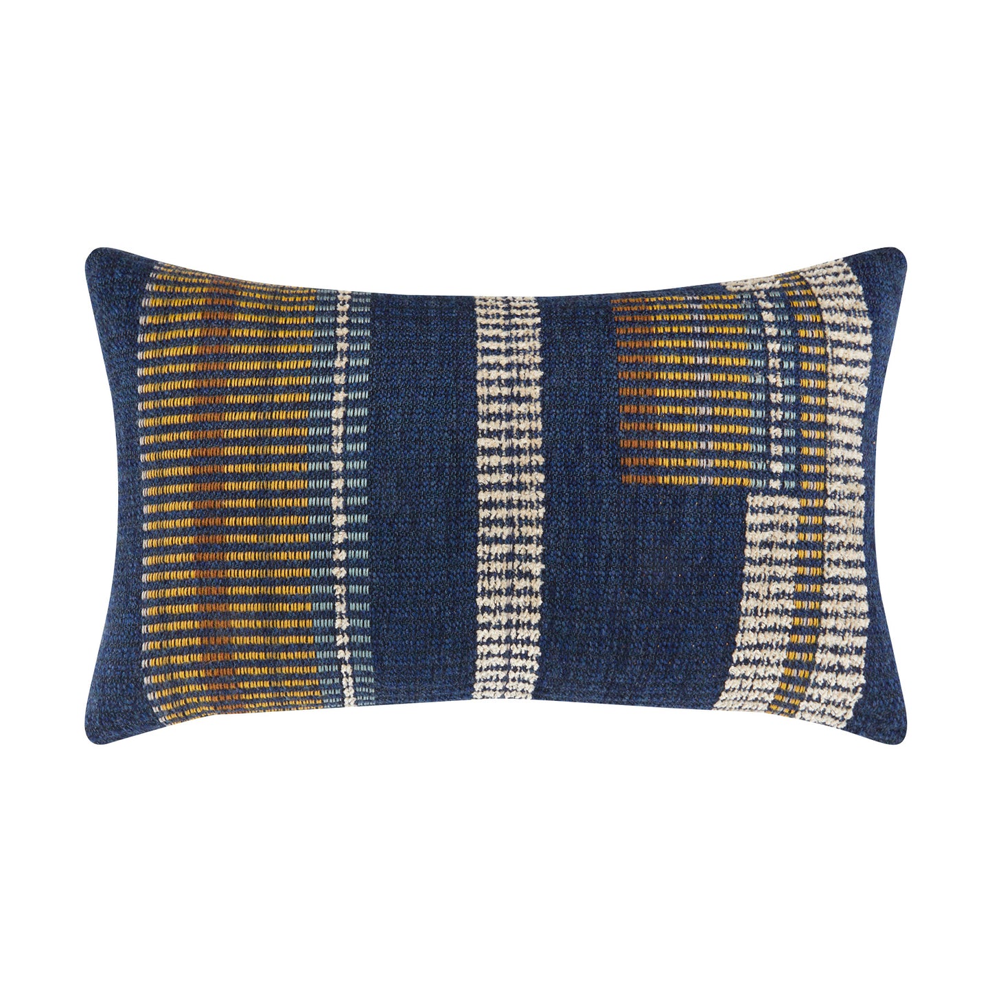 Elaine Smith Voyage Indigo Lumbar Pillow, image 1