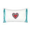 12" x 20" Elaine Smith Pillow Wild Heart