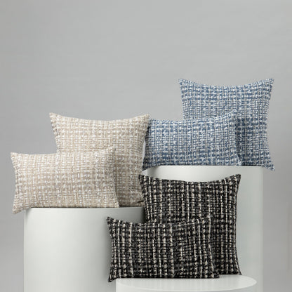 
                  20" Square Elaine Smith Pillow Channel Bleu - Image 6
                