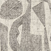 20" Square Elaine Smith Pillow  Influence Ebony