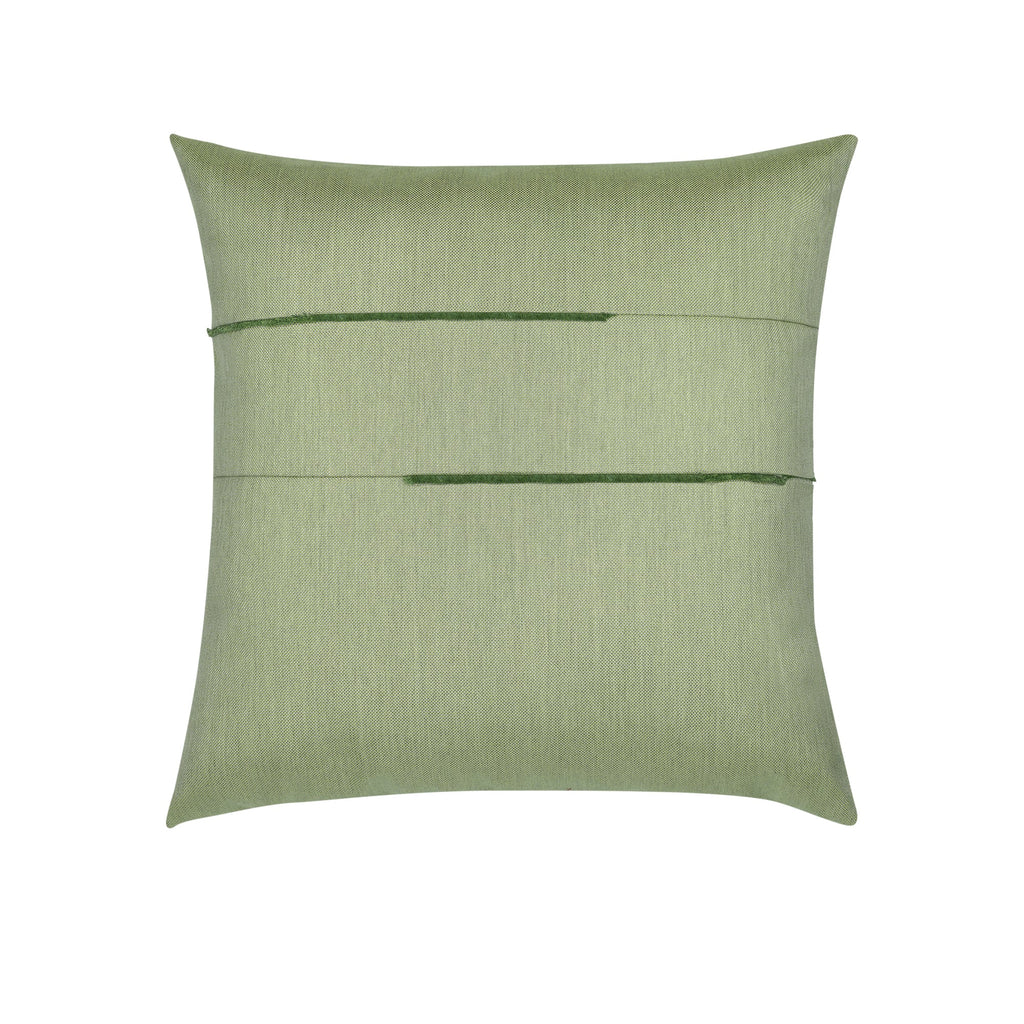 20" Square Elaine Smith Pillow  Micro Fringe Meadow