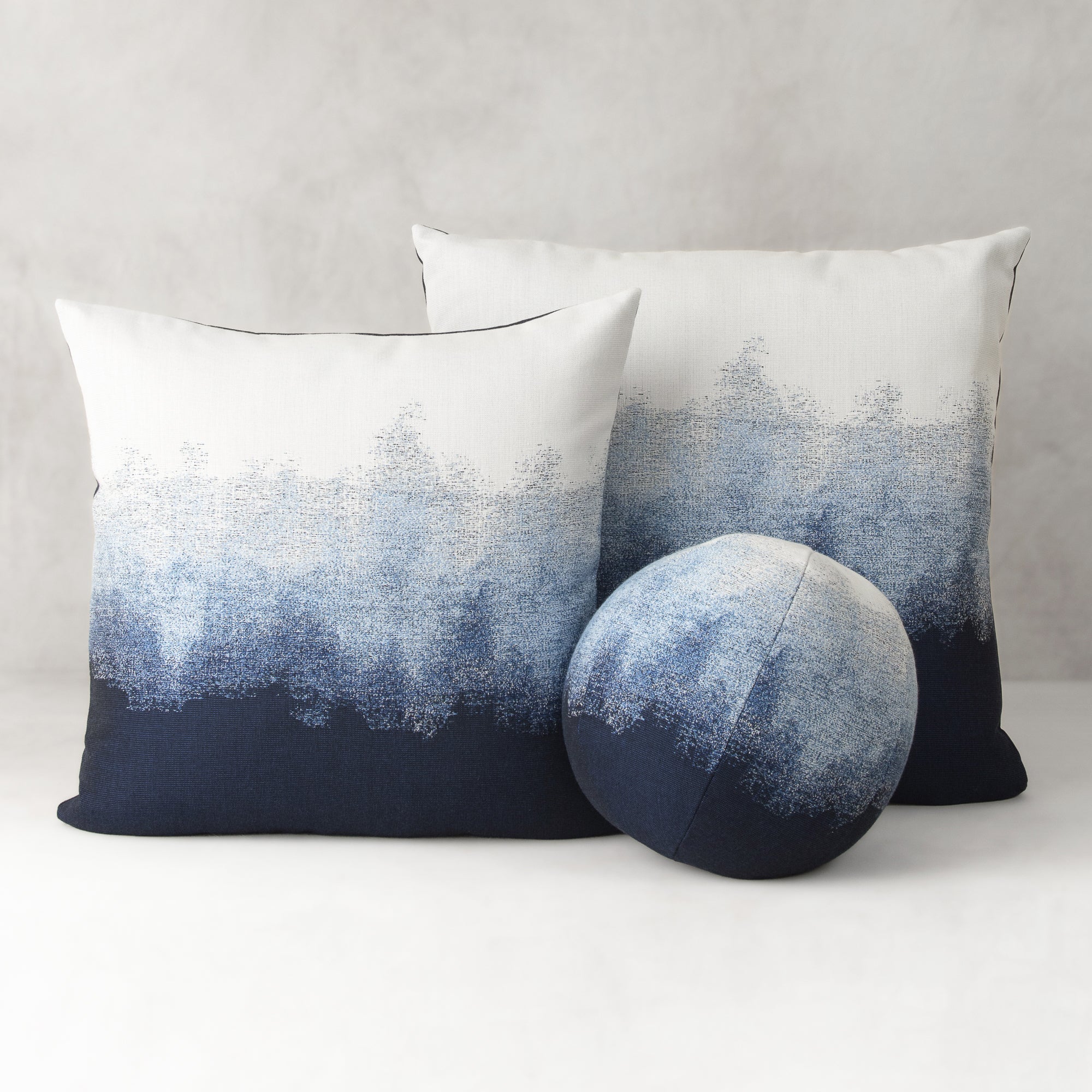 20" Square Elaine Smith Pillow  Artful Midnight