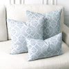 20" Square Elaine Smith Pillow  Bakuba Stream