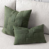 12" x 20" Elaine Smith Pillow Basketweave Fern