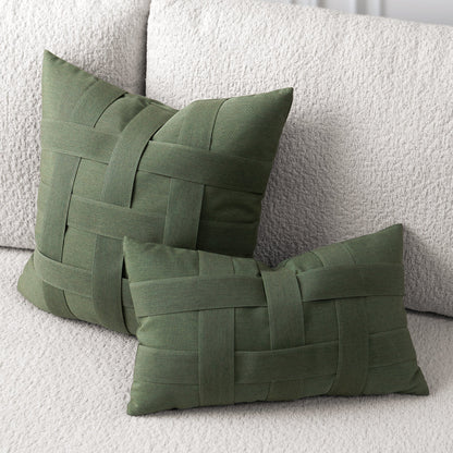
                  12" x 20" Elaine Smith Pillow Basketweave Fern - Image 3
                