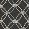 20" Square Elaine Smith Pillow Carbon Rope