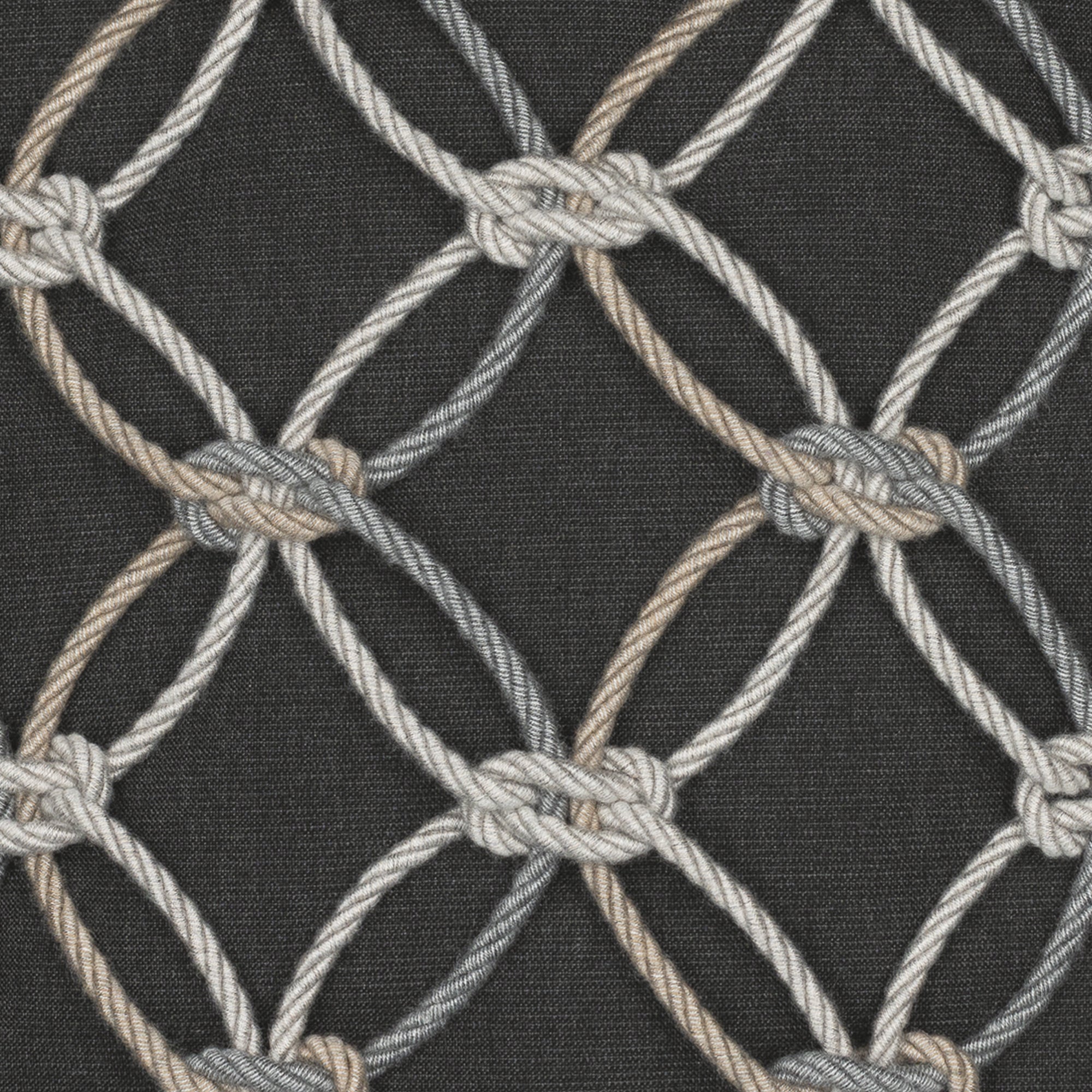 20" Square Elaine Smith Pillow Carbon Rope