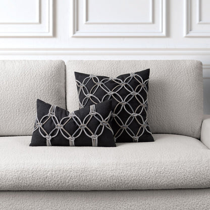 
                  12" x 20" Elaine Smith Pillow Carbon Rope - Image 6
                