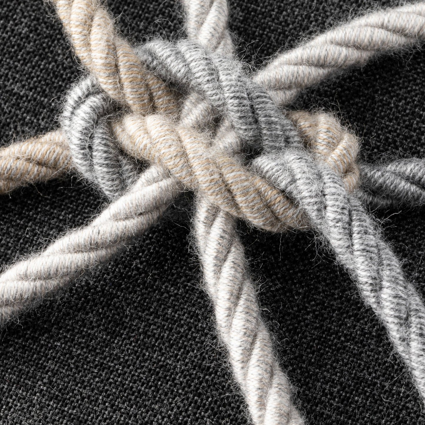 12" x 20" Elaine Smith Pillow Carbon Rope, image 2