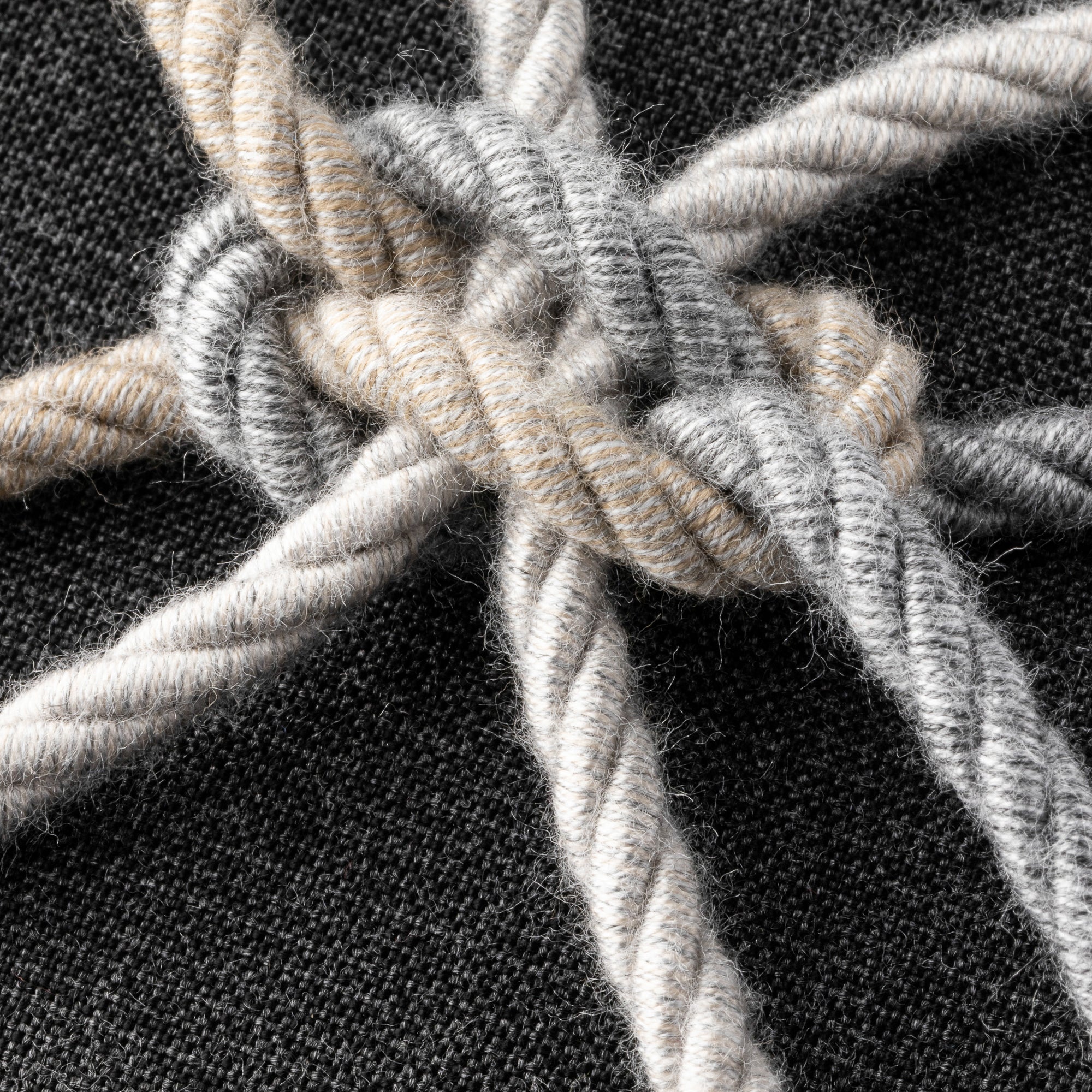 12" x 20" Elaine Smith Pillow Carbon Rope