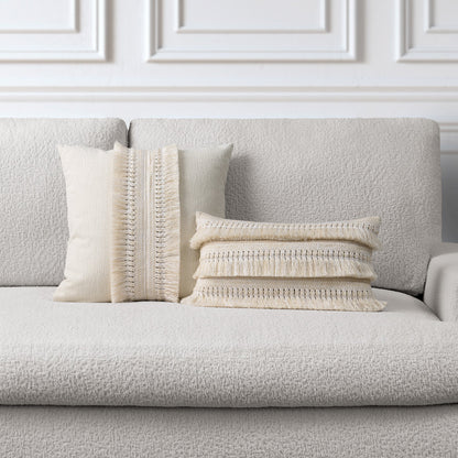 
                  20" Square Elaine Smith Pillow Column Crema - Image 4
                