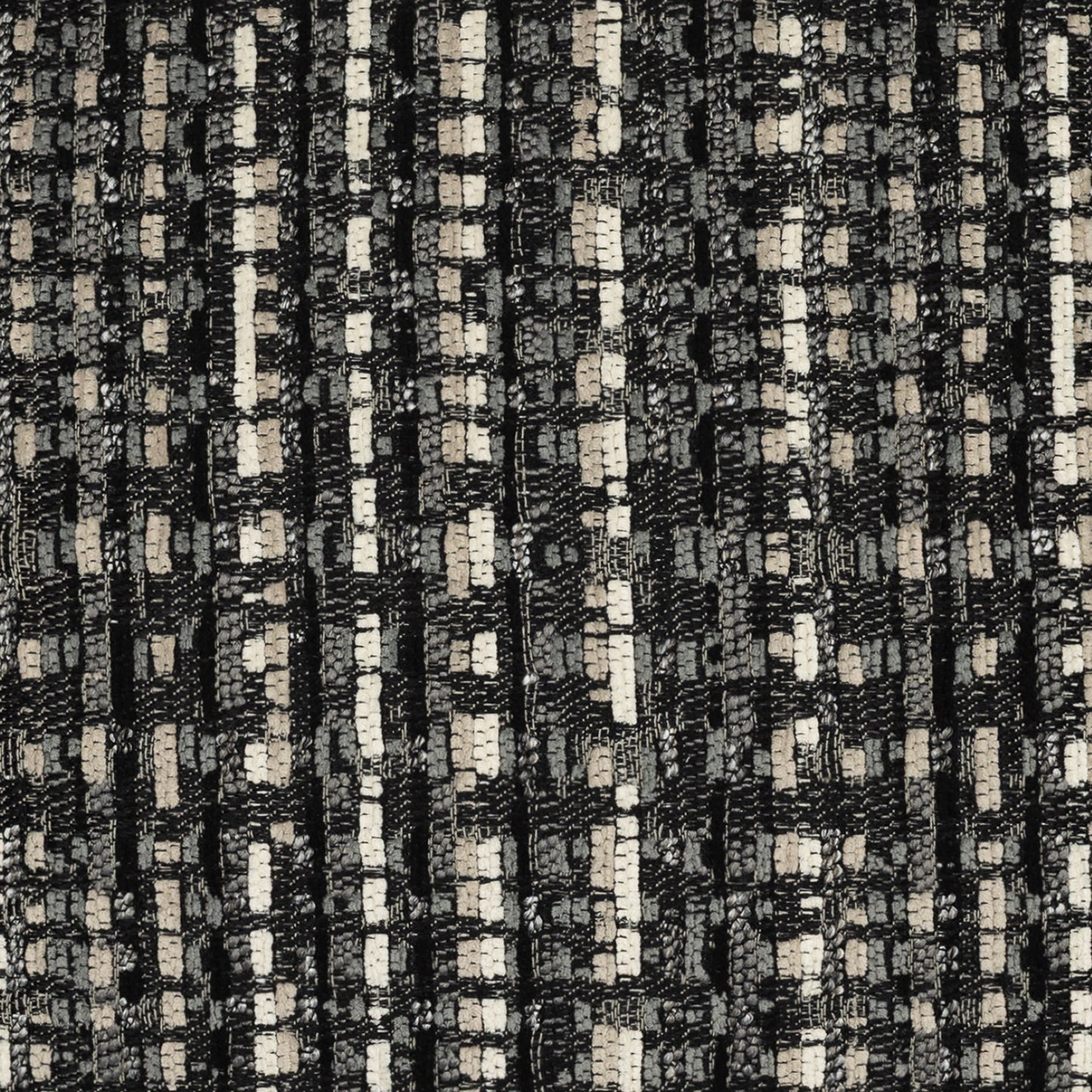 20" Square Elaine Smith Pillow Channel Noir, image 2