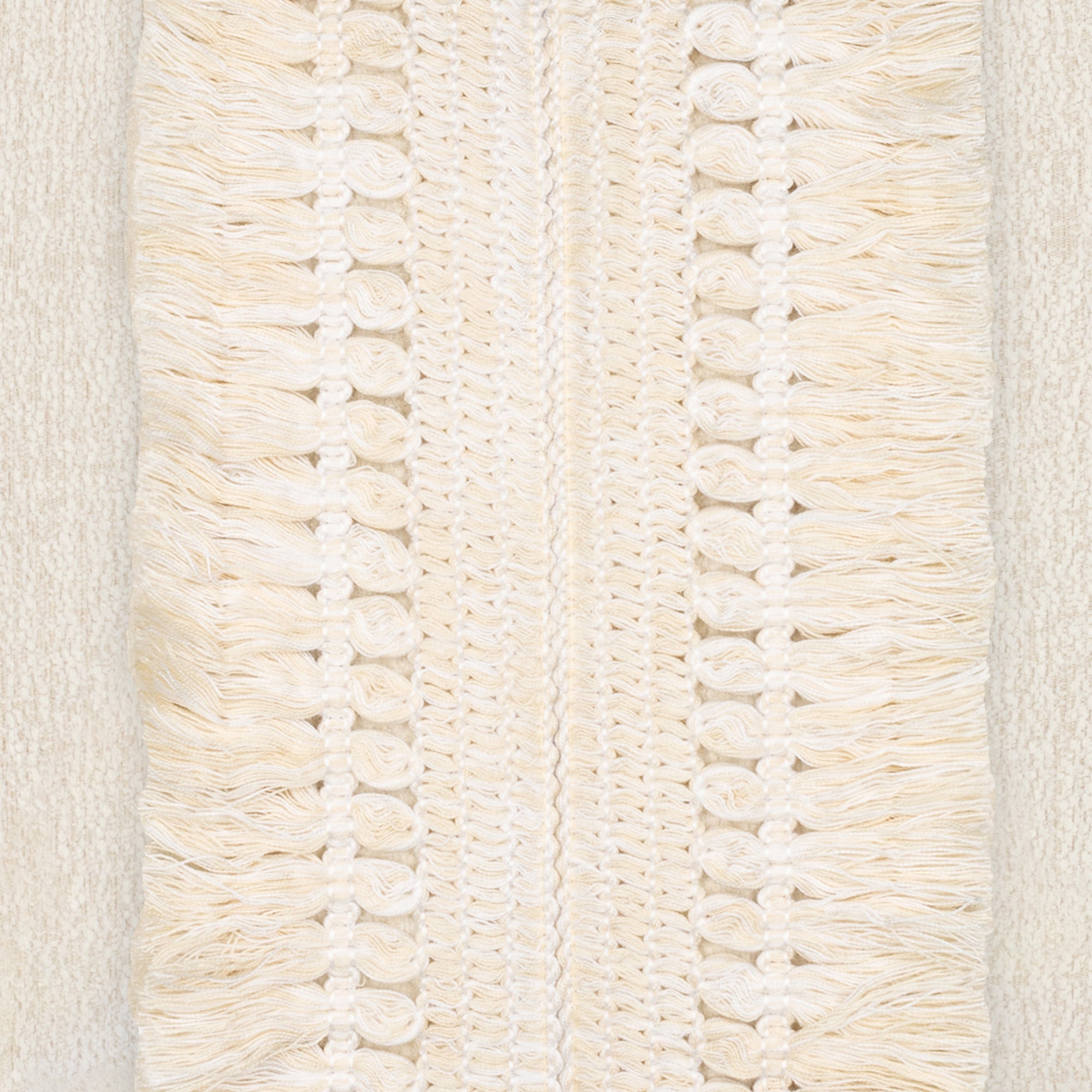 20" Square Elaine Smith Pillow Column Crema