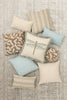 20" Square Elaine Smith Pillow  Fascination Caramel