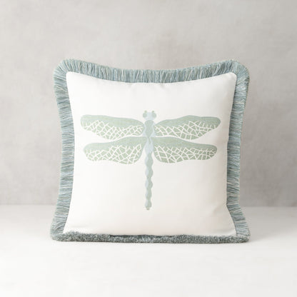 
                  20" Square Elaine Smith Pillow  Dragonfly Surf - Image 3
                