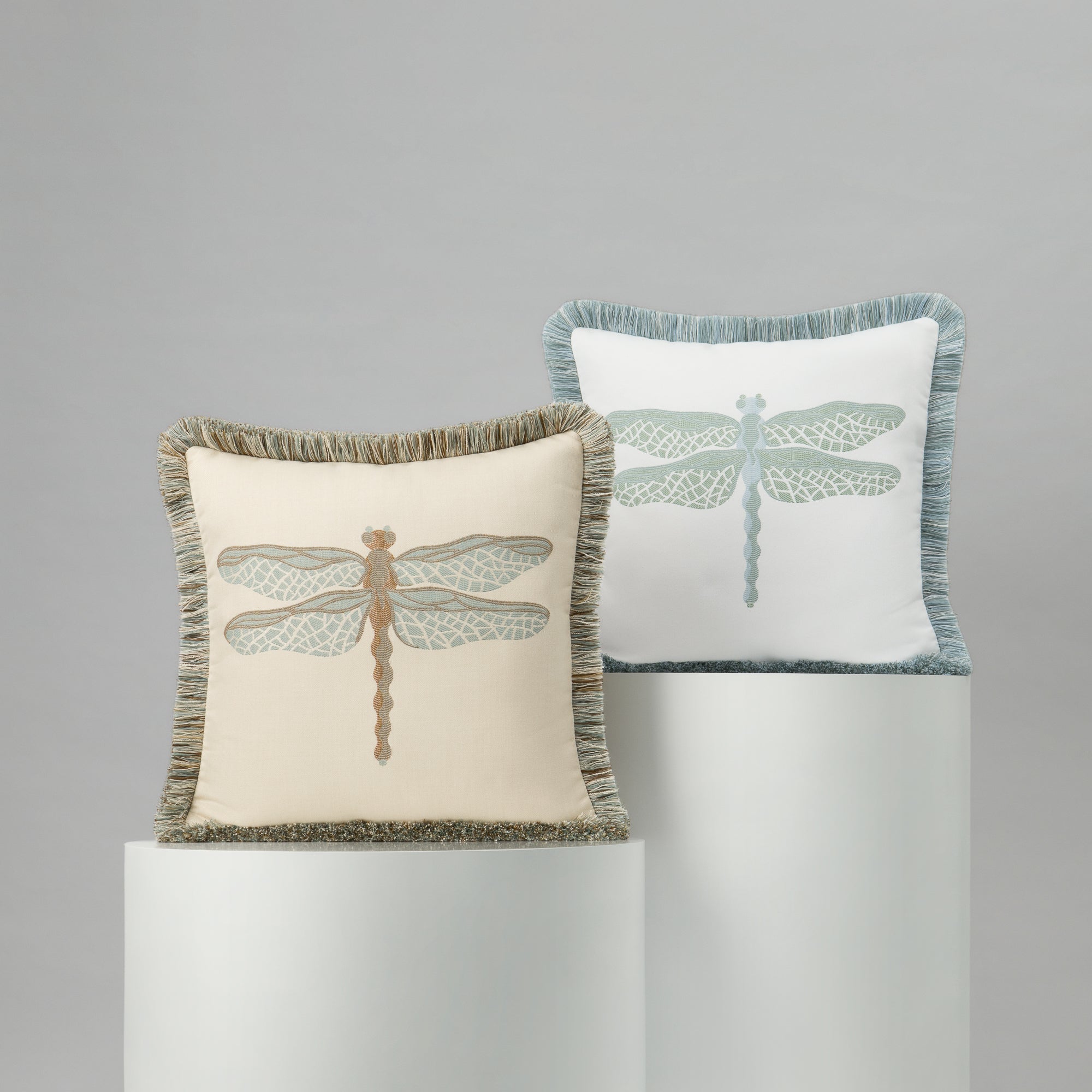 20" Square Elaine Smith Pillow  Dragonfly Spa