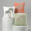 22" Square Elaine Smith Pillow Escape Aqua
