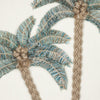 22" Square Elaine Smith Pillow Escape Aqua
