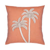Elaine Smith 22 Square Pillow Escape Coral