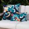 22" Square Elaine Smith Pillow  Floral Impact