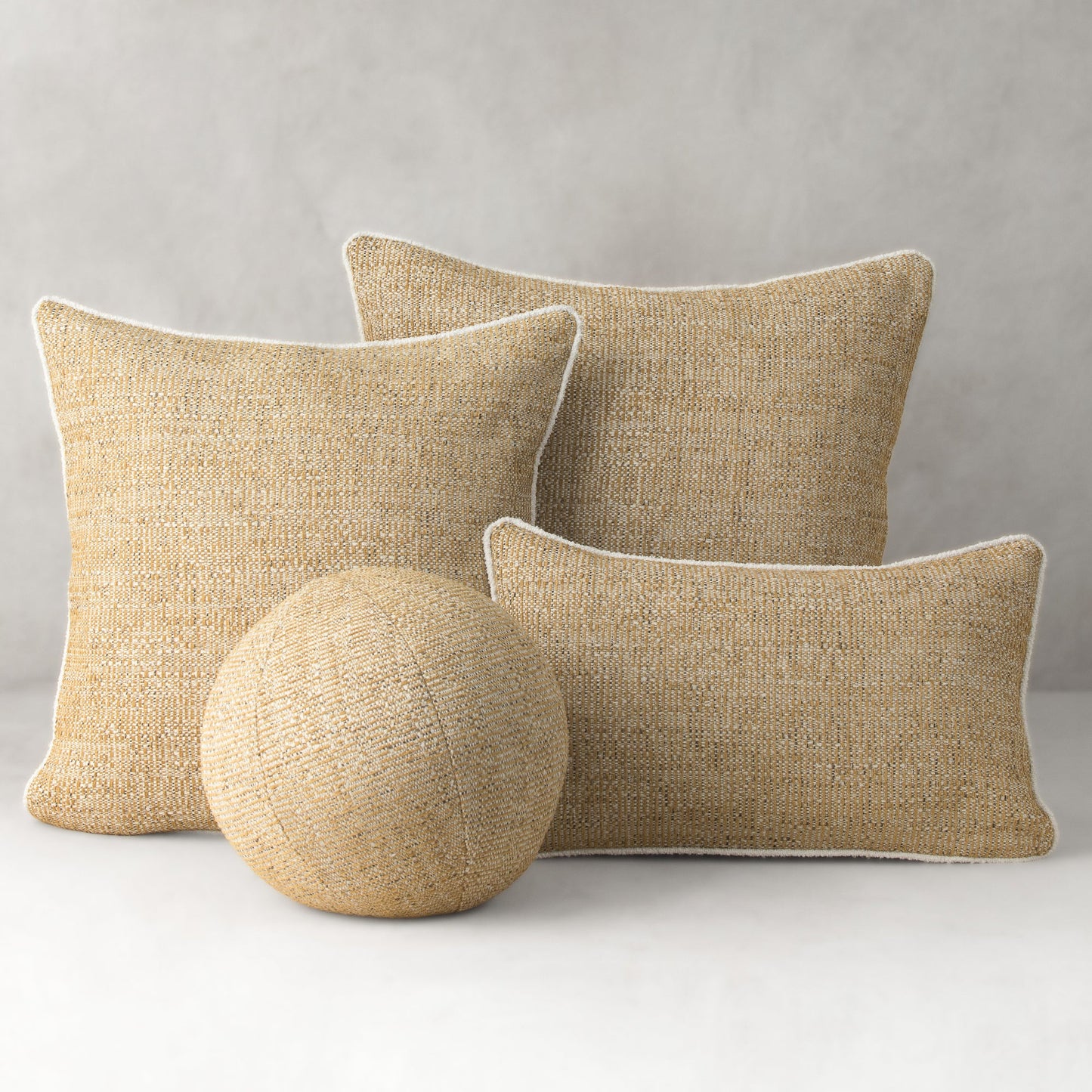 22" Square Elaine Smith Pillow Golden Hour Corded, image 4