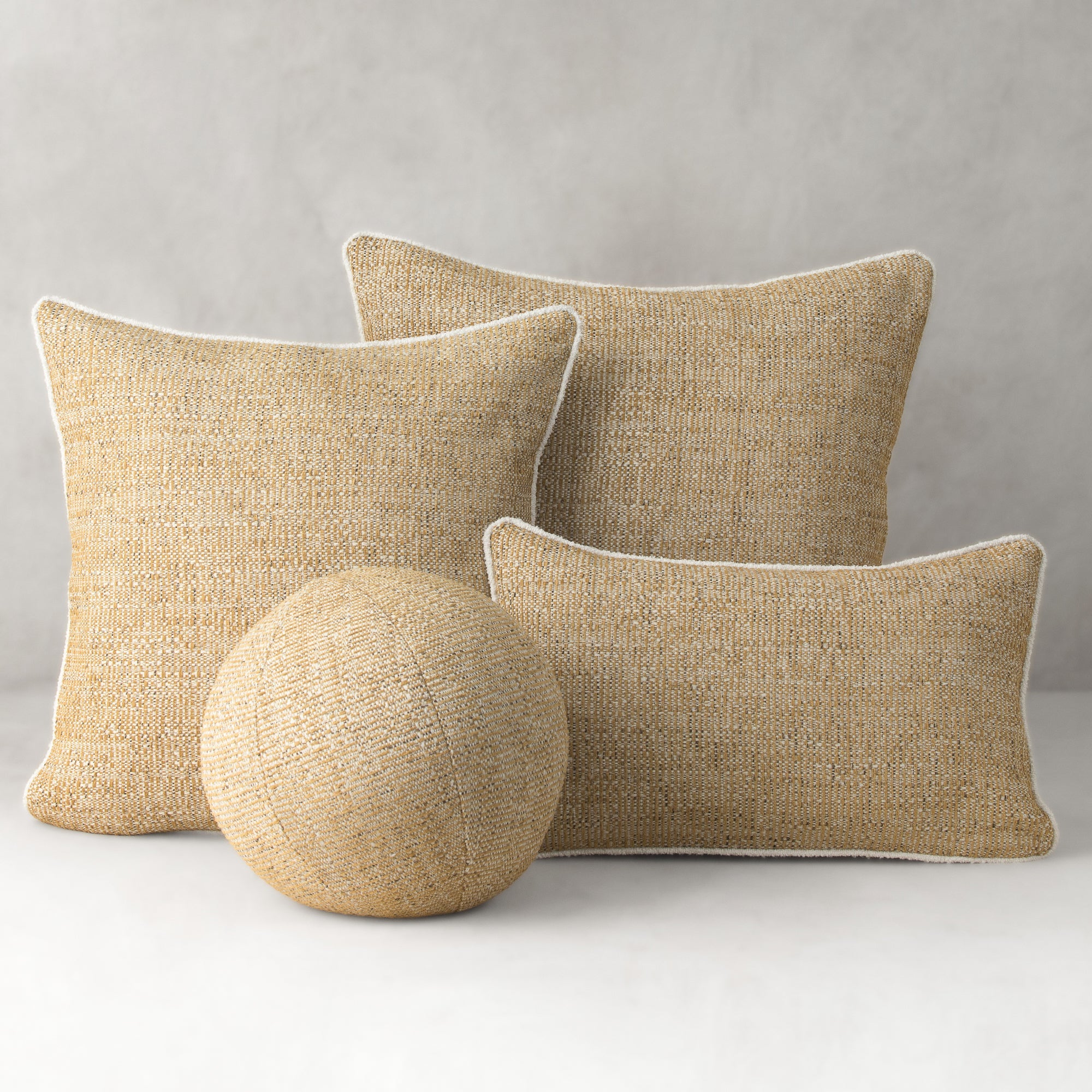 22" Square Elaine Smith Pillow Golden Hour Corded