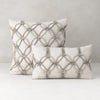 20" Square Elaine Smith Pillow  Grigio Rope