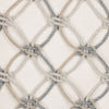 20" Square Elaine Smith Pillow  Grigio Rope