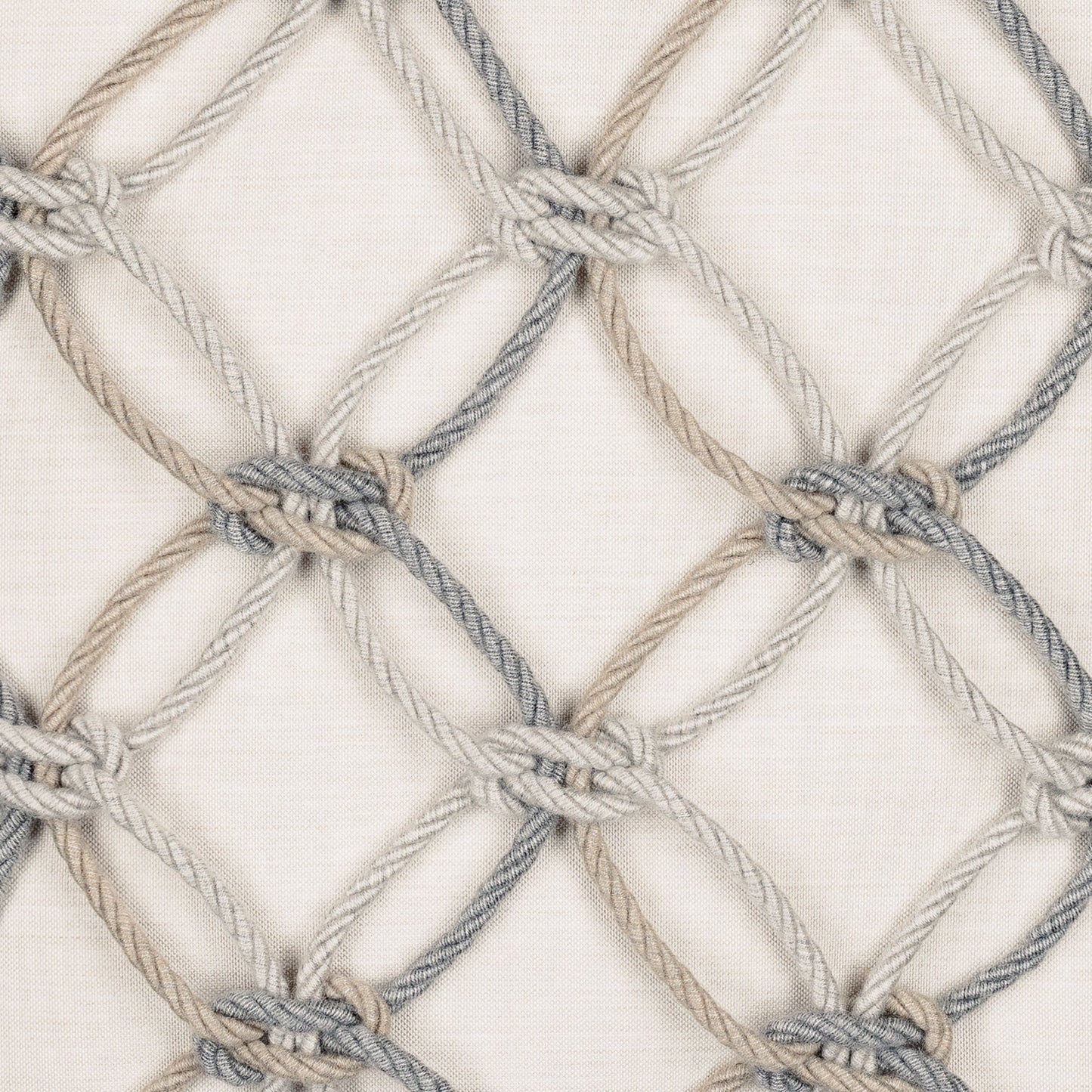 20" Square Elaine Smith Pillow  Grigio Rope, image 2
