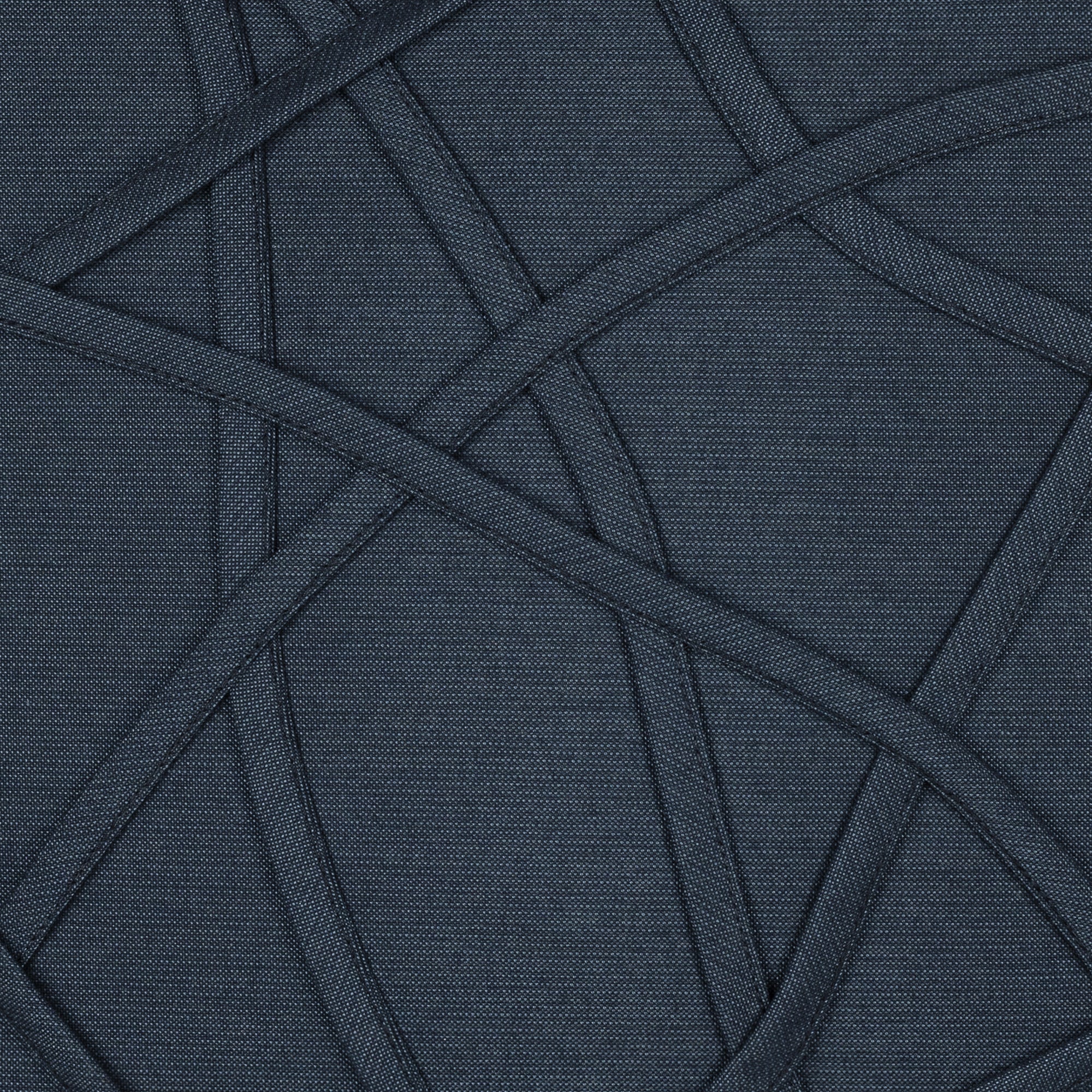 20" Square Elaine Smith Pillow Illusion Indigo