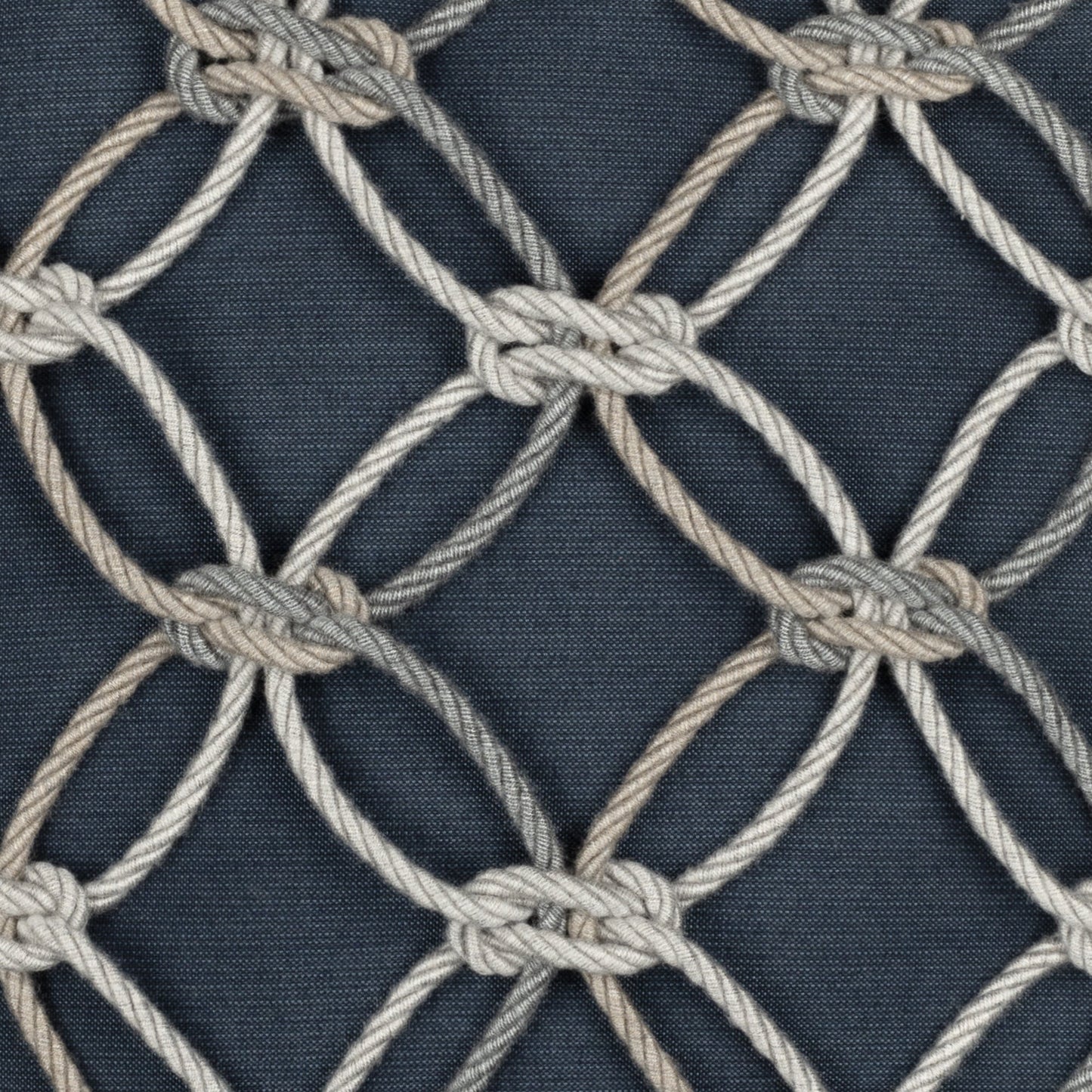 12" x 20" Elaine Smith Pillow Indigo Rope, image 2