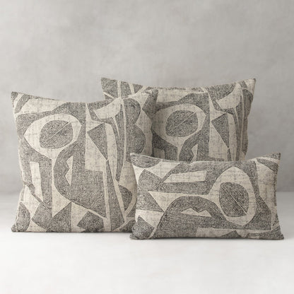 
                  20" Square Elaine Smith Pillow  Influence Ebony - Image 7
                