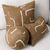 12" Round Elaine Smith Orb Pillow Instinct Caramel