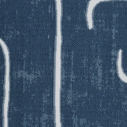 
                  12" Round Elaine Smith Orb Pillow Instinct Denim - Image 3
                